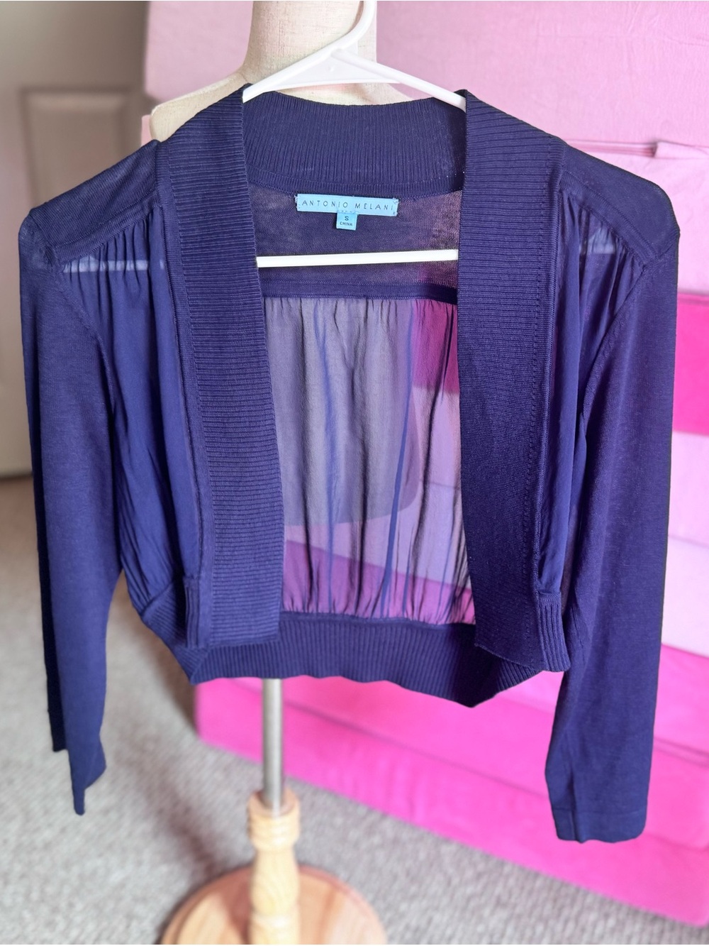 ANTONIO MELANI Cropped Cardigan